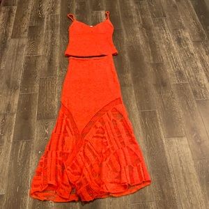 La Perla Authentic 2 piece skirt and top set size 40